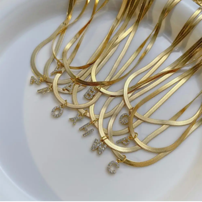 Belle Lettre Necklace