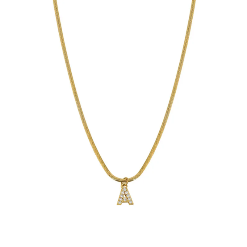 Belle Lettre Necklace