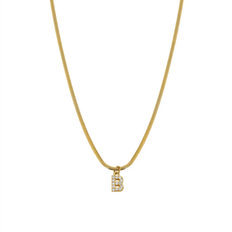 Belle Lettre Necklace