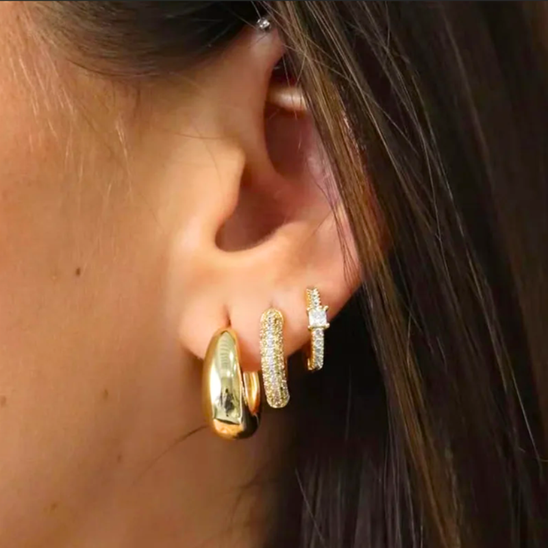 Anastasia Earrings Trio