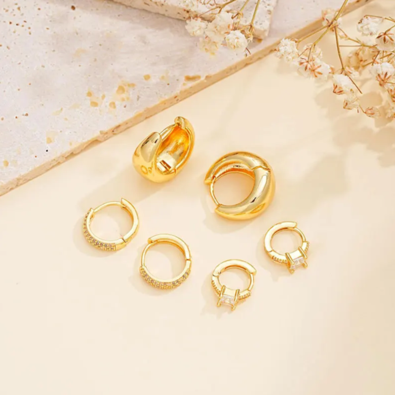 Anastasia Earrings Trio