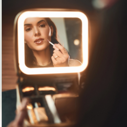 Aurora™ Beauty Box + FREE Makeup Brush Holder