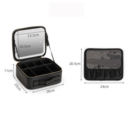 Aurora™ Beauty Box + FREE Makeup Brush Holder