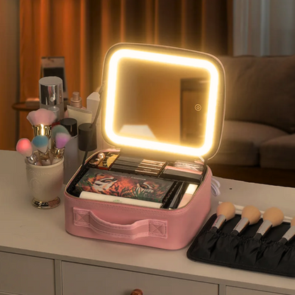 Aurora™ Beauty Box + FREE Makeup Brush Holder